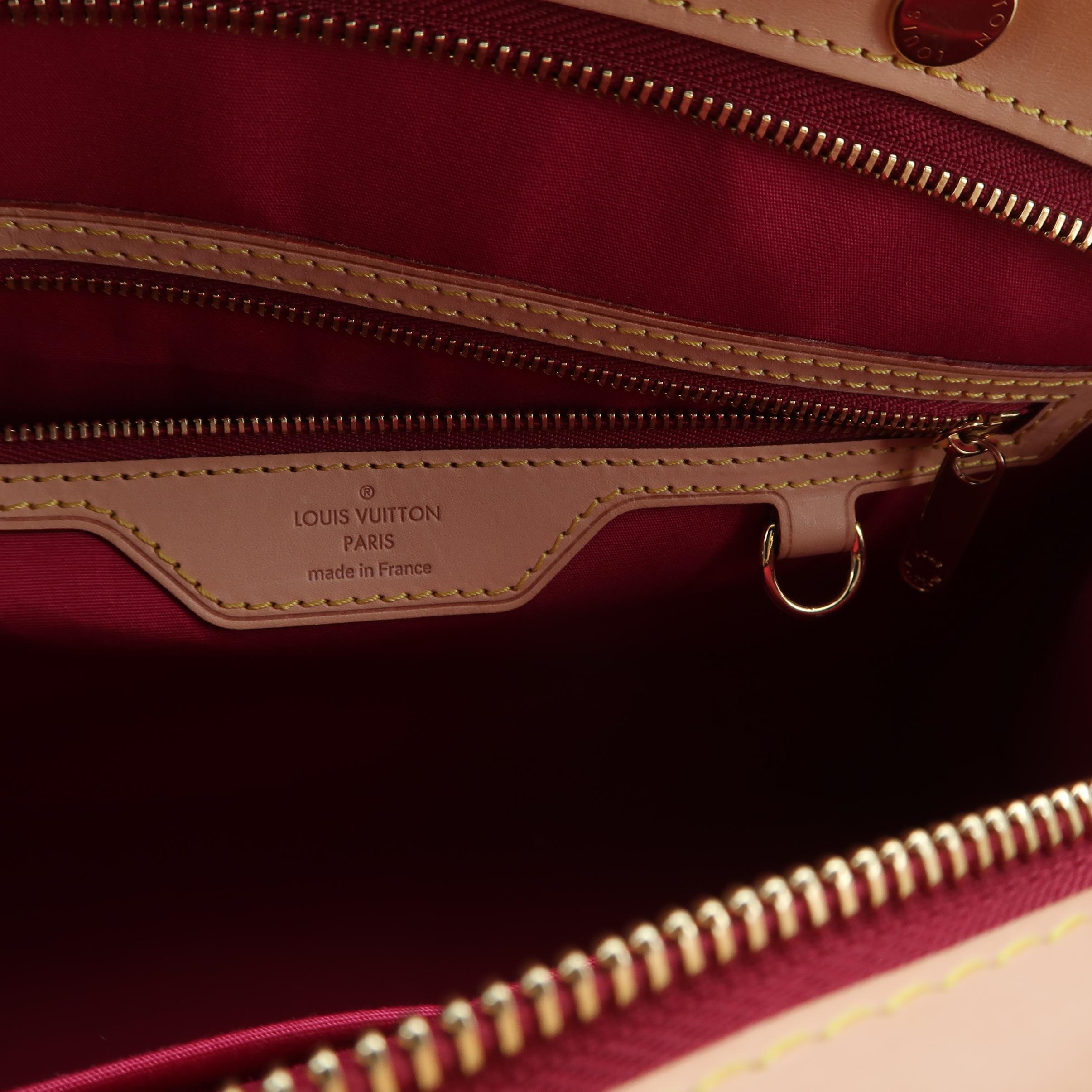 Louis Vuitton(LV) Brea Handbag Monogram Vernis MM — photo 9 of 23