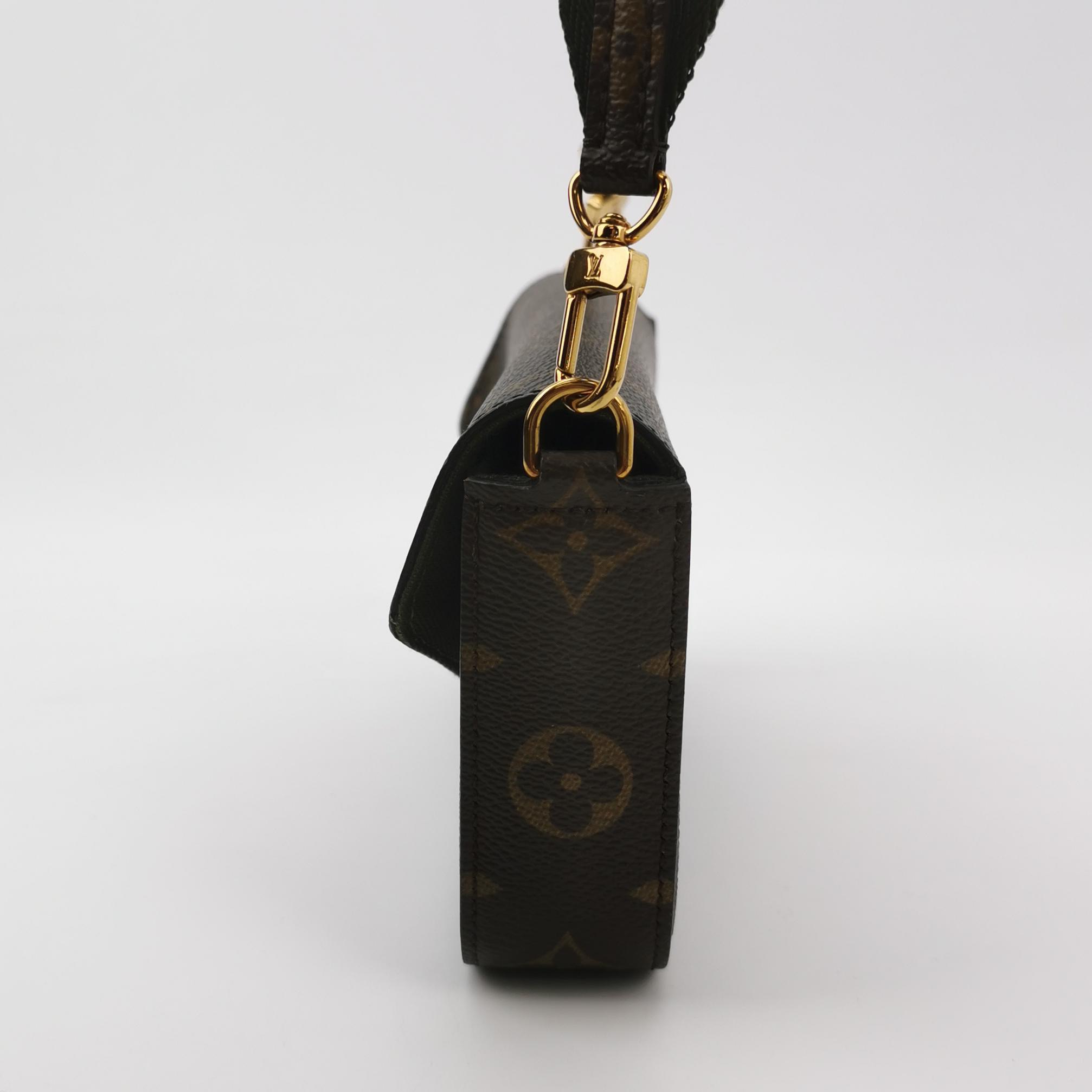 Louis Vuitton(LV) Felicie Strap & Go Handbag Monogram Canvas — photo 3 of 19
