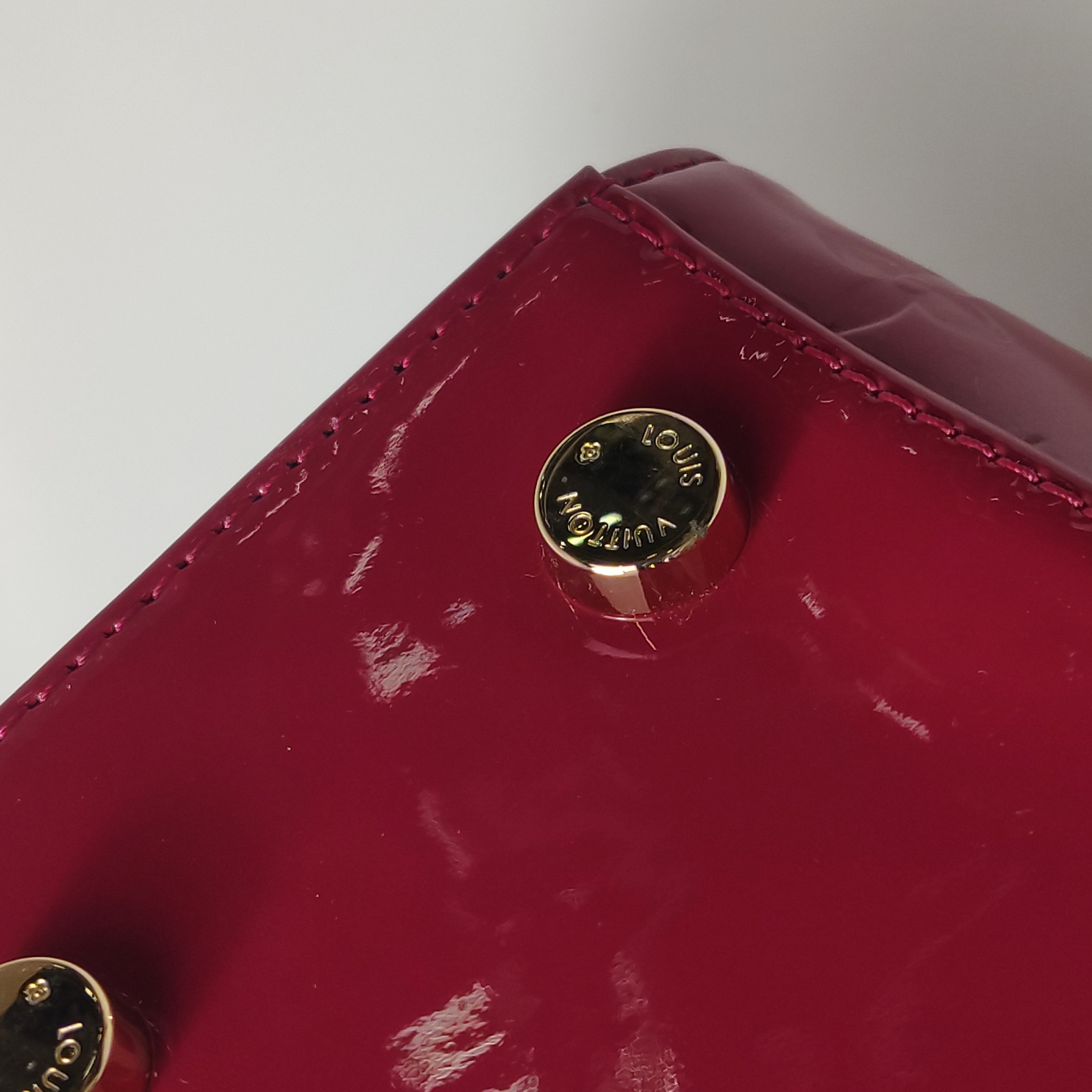 Louis Vuitton(LV) Brea Handbag Monogram Vernis MM — photo 17 of 23