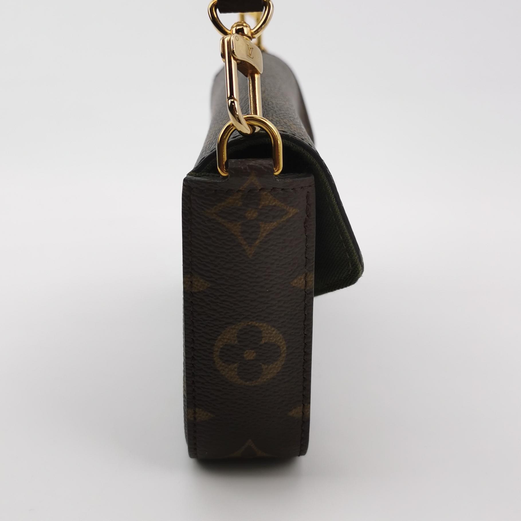 Louis Vuitton(LV) Felicie Strap & Go Handbag Monogram Canvas — photo 4 of 19