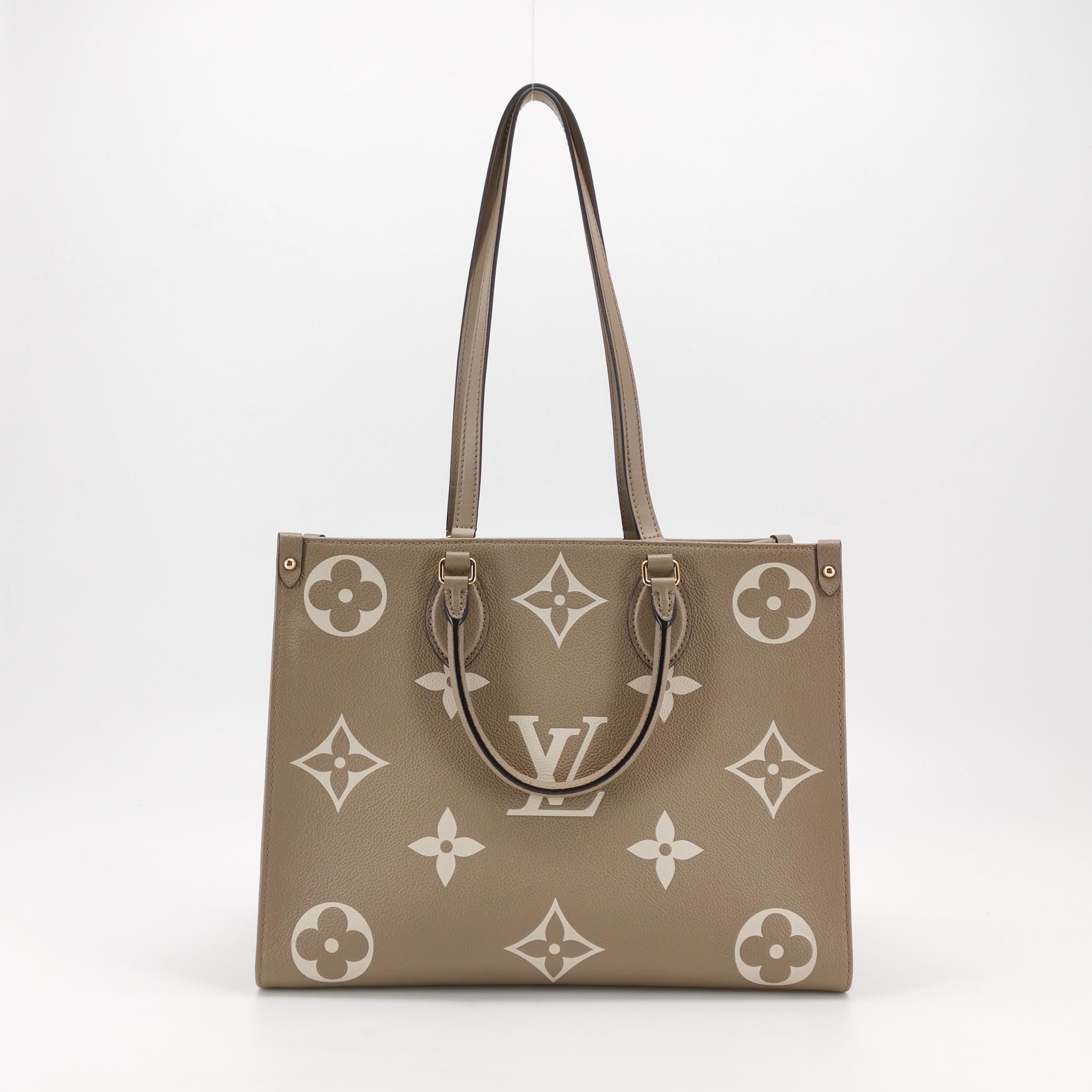 Louis Vuitton(LV) OnTheGo Tote Bicolor Monogram Empreinte Giant MM — photo 3 of 15