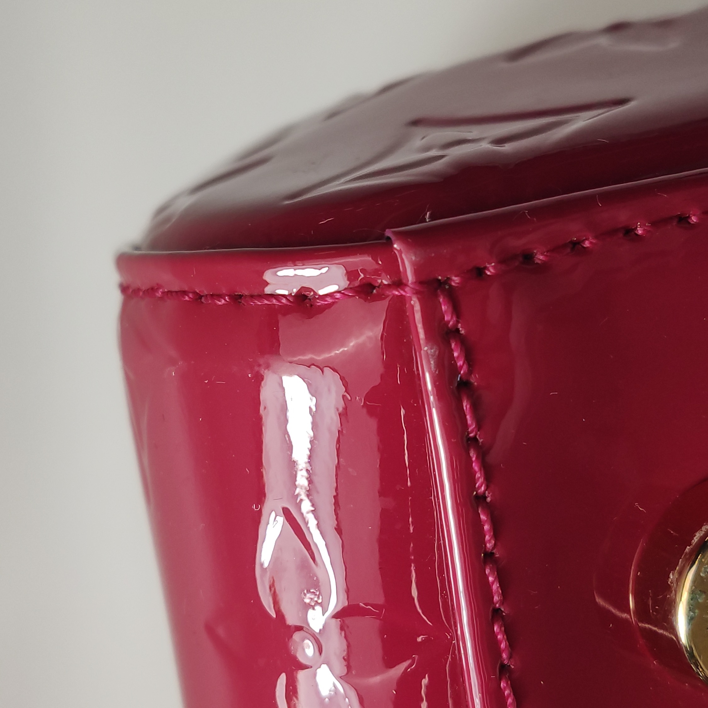 Louis Vuitton(LV) Brea Handbag Monogram Vernis MM — photo 18 of 23