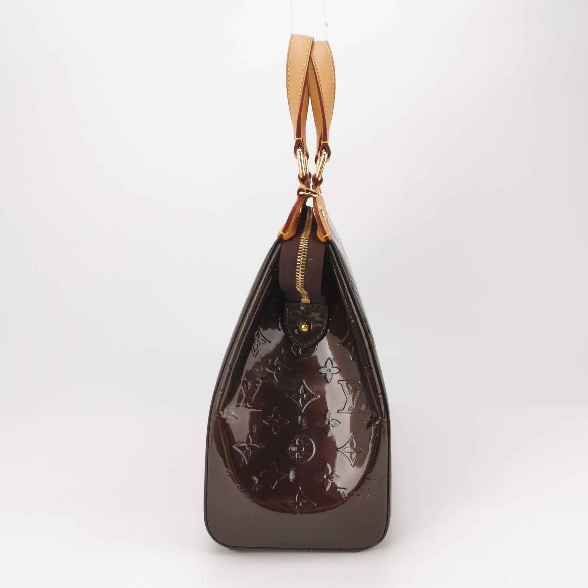 Louis Vuitton(LV) Brea Handbag Monogram Vernis MM — photo 4 of 23