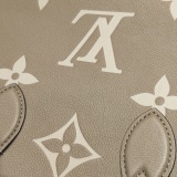 Louis Vuitton(LV) OnTheGo Tote Bicolor Monogram Empreinte Giant MM — thumbnail 14