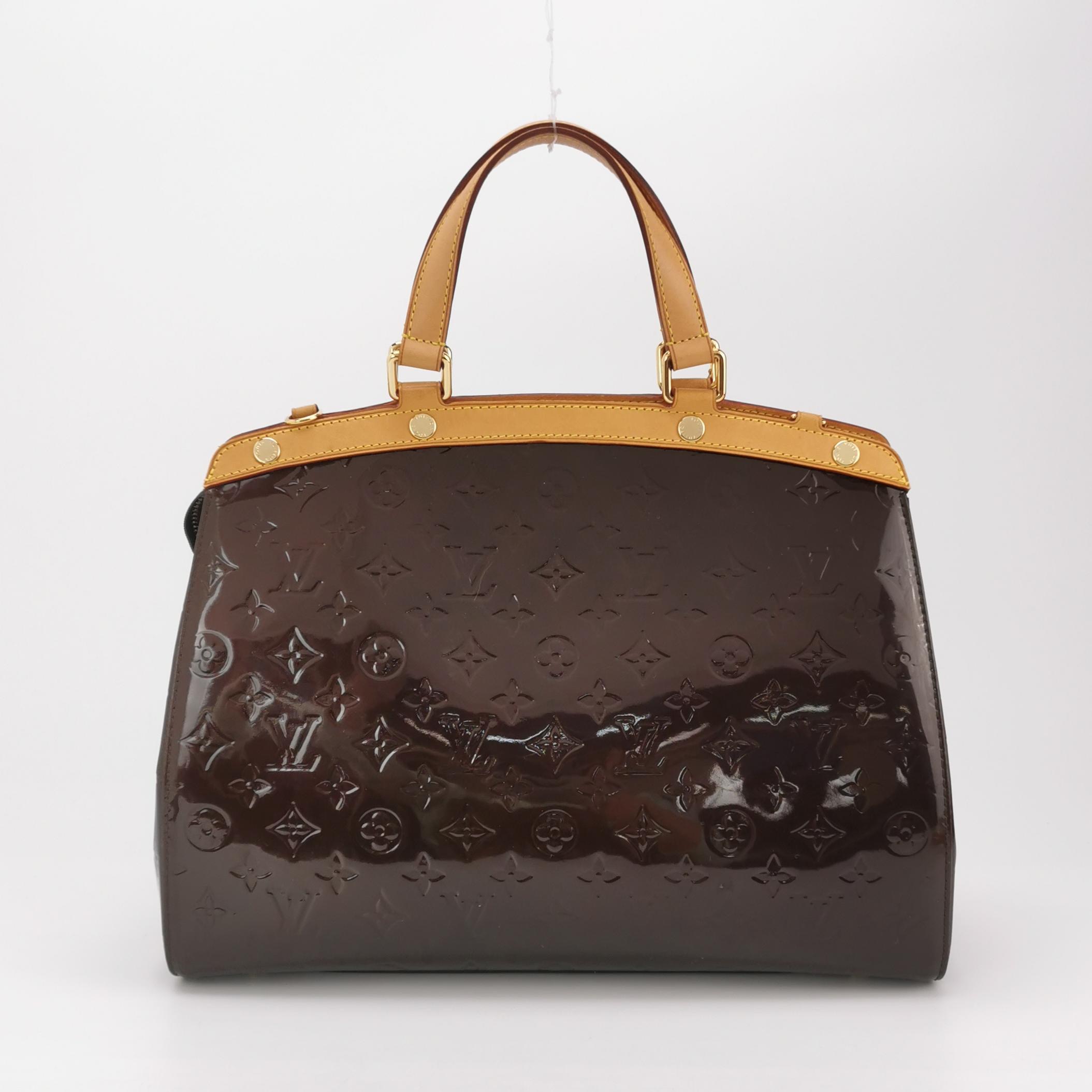 Louis Vuitton(LV) Brea Handbag Monogram Vernis MM — photo 5 of 23