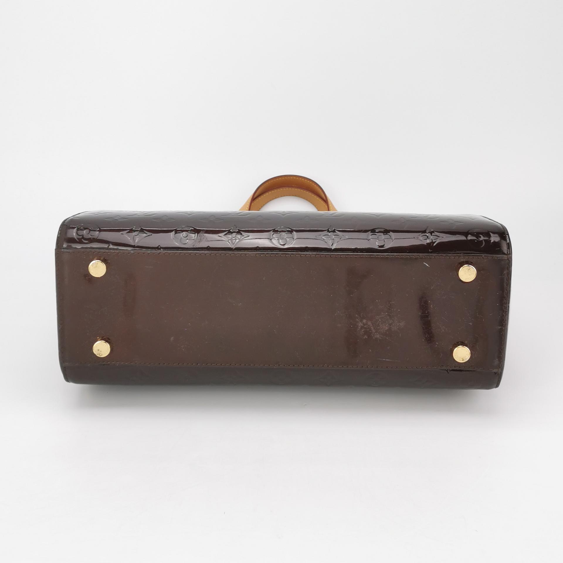 Louis Vuitton(LV) Brea Handbag Monogram Vernis MM — photo 6 of 23