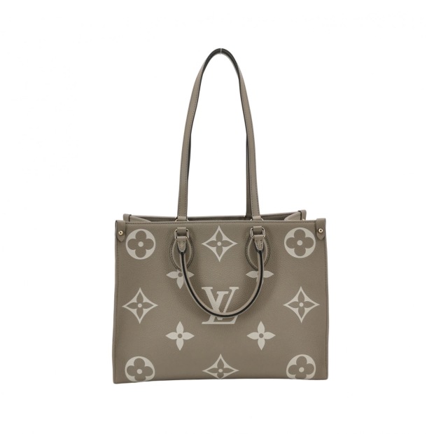 Louis Vuitton(LV) OnTheGo Tote Bicolor Monogram Empreinte Giant MM — pre-owned, Vierlot