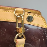 Louis Vuitton(LV) Brea Handbag Monogram Vernis MM — thumbnail 19