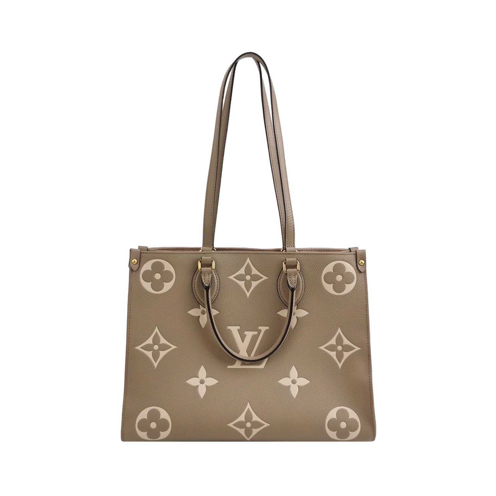 Louis Vuitton(LV) OnTheGo Tote Bicolor Monogram Empreinte Giant MM — photo 1 of 13