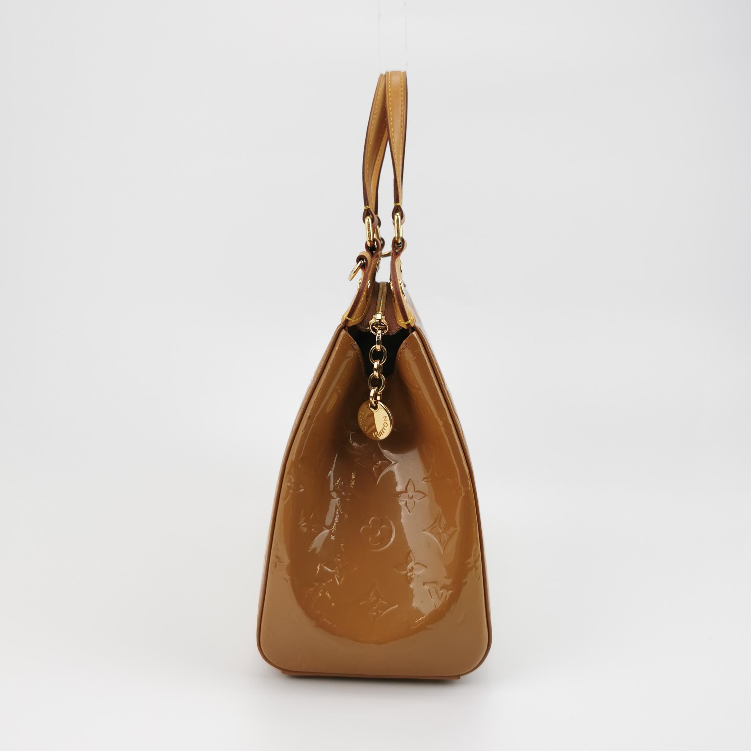 Louis Vuitton(LV) Brea Handbag Monogram Vernis MM — photo 3 of 26