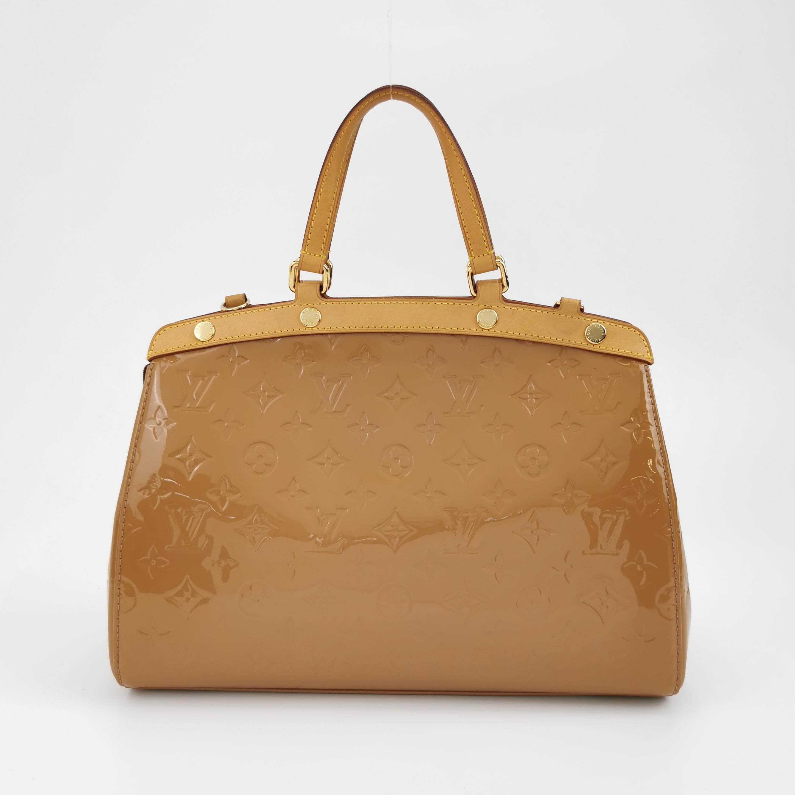 Louis Vuitton(LV) Brea Handbag Monogram Vernis MM — photo 5 of 26