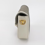 Gucci Horsebit 1955 Shoulder Bag GG Coated Canvas with Leather Small — thumbnail 3