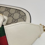 Gucci Horsebit 1955 Shoulder Bag GG Coated Canvas with Leather Small — thumbnail 15