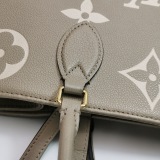 Louis Vuitton(LV) OnTheGo Tote Bicolor Monogram Empreinte Giant MM — thumbnail 13