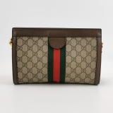 Gucci Ophidia Chain Shoulder Bag GG Coated Canvas Medium — thumbnail 5