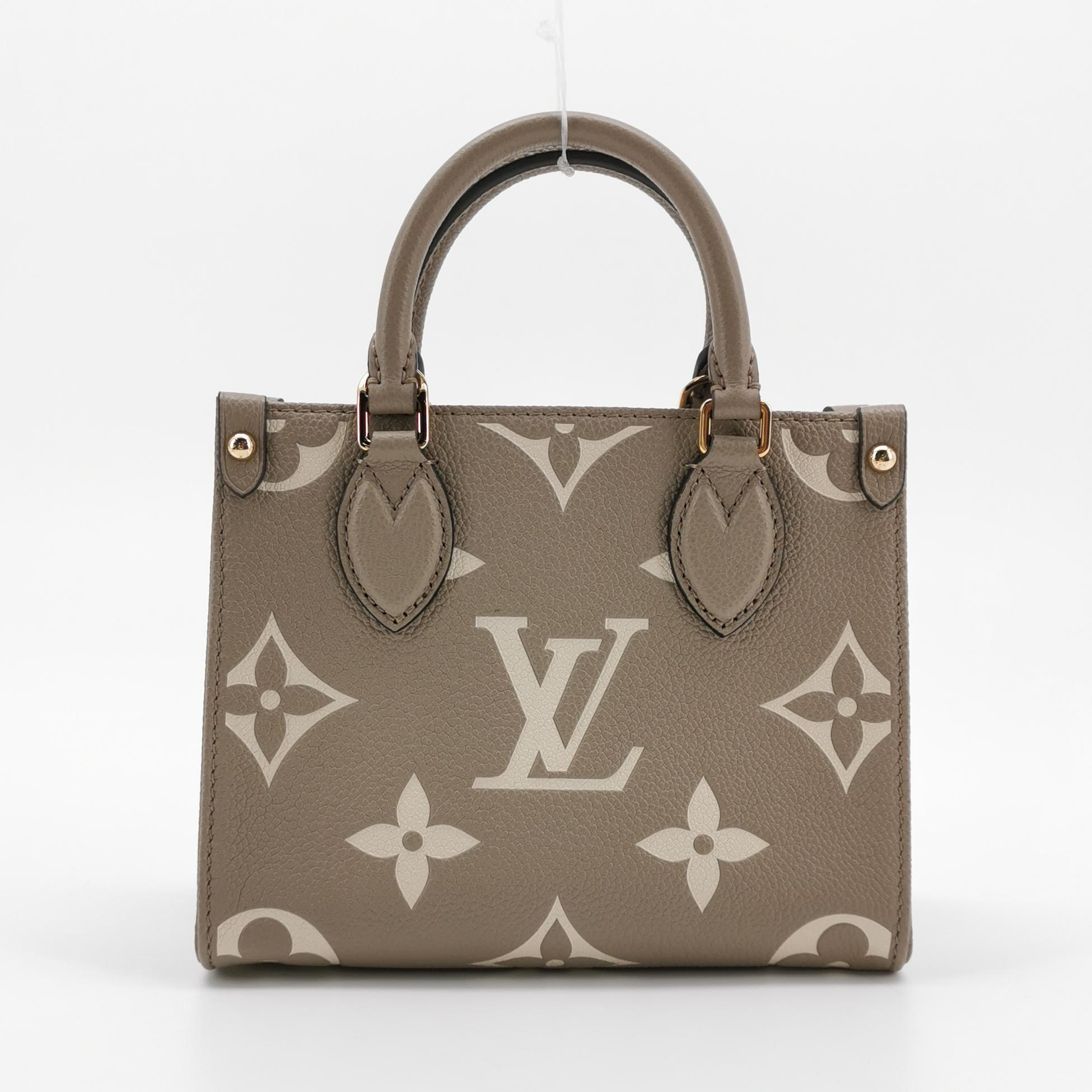 Louis Vuitton(LV) OnTheGo Tote Bicolor Monogram Empreinte Giant BB — photo 3 of 14