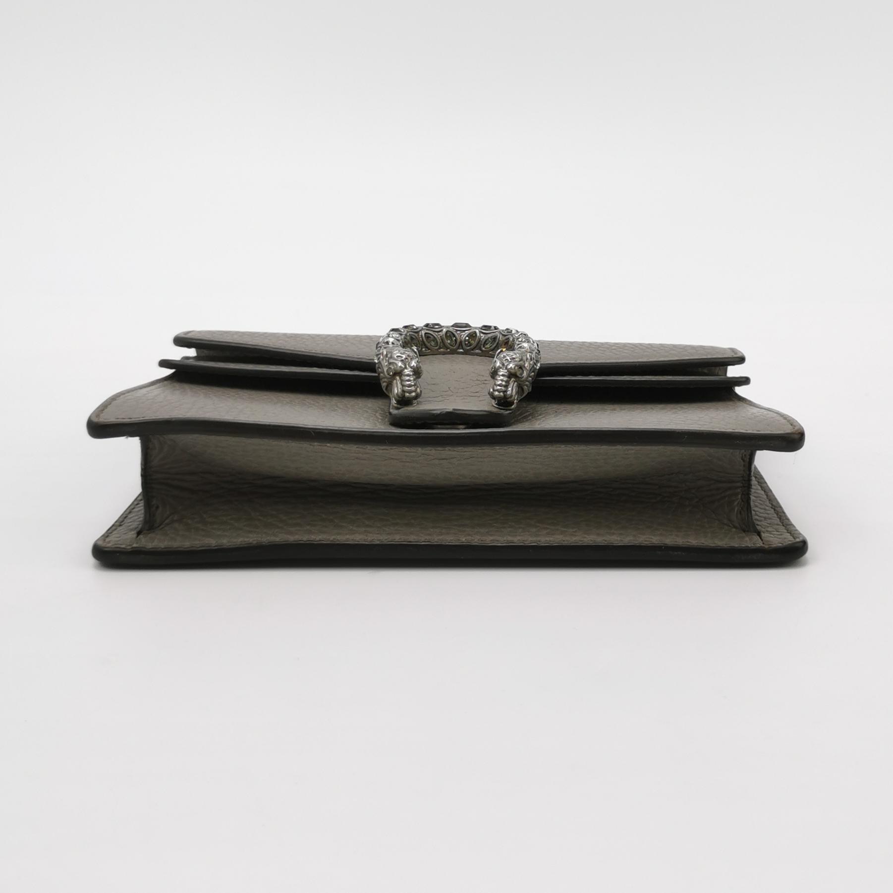 Gucci Dionysus Bag Leather Super Mini — photo 6 of 12