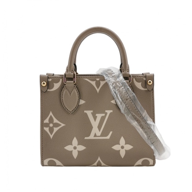 Louis Vuitton(LV) OnTheGo Tote Bicolor Monogram Empreinte Giant BB — pre-owned, Vierlot