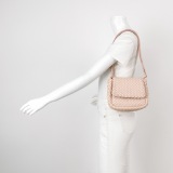 Bottega Veneta Cobble Flap Shoulder Bag Padded Intrecciato Leather Mini — thumbnail 2