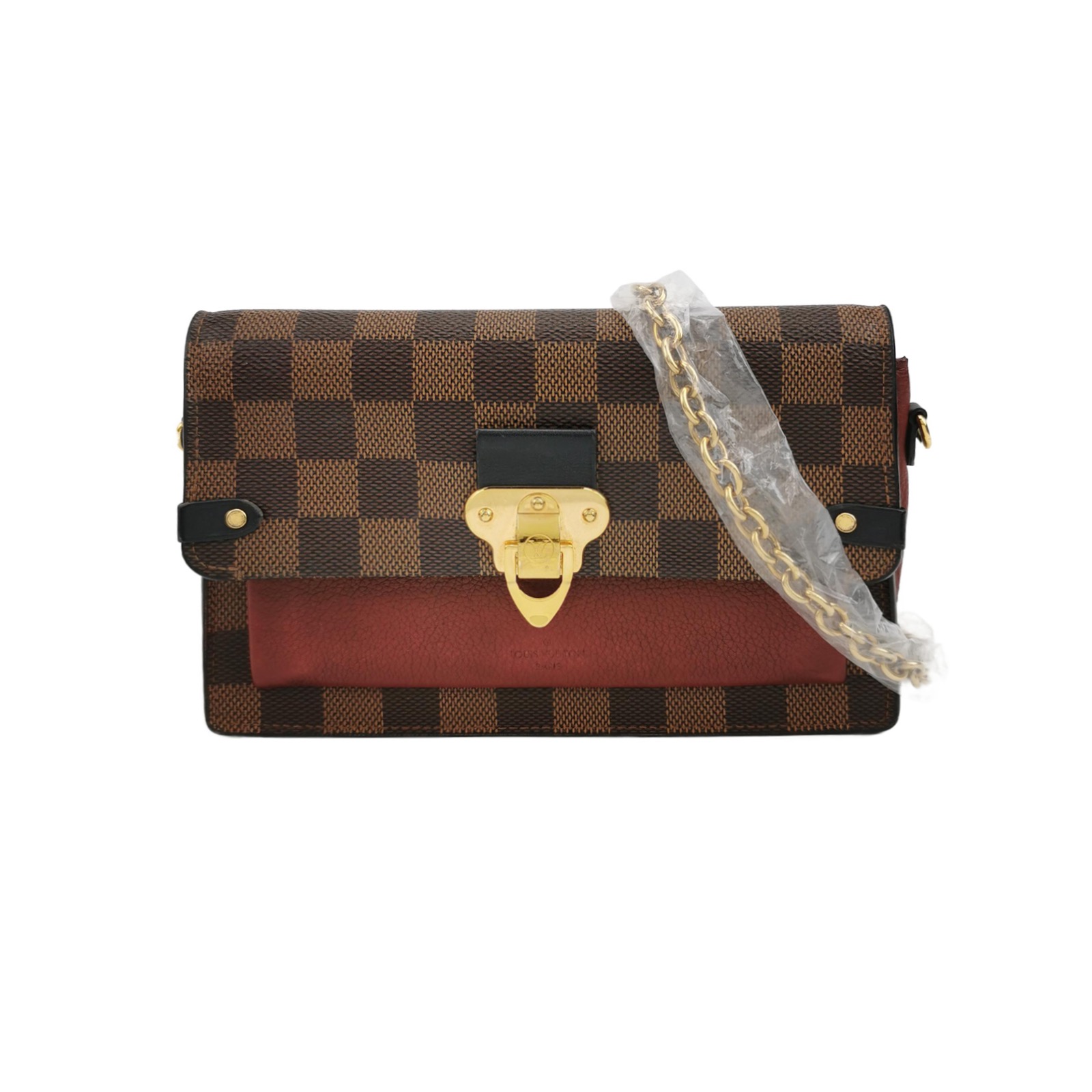 Louis Vuitton(LV) Vavin Chain Wallet NM Damier with Leather — photo 1 of 14