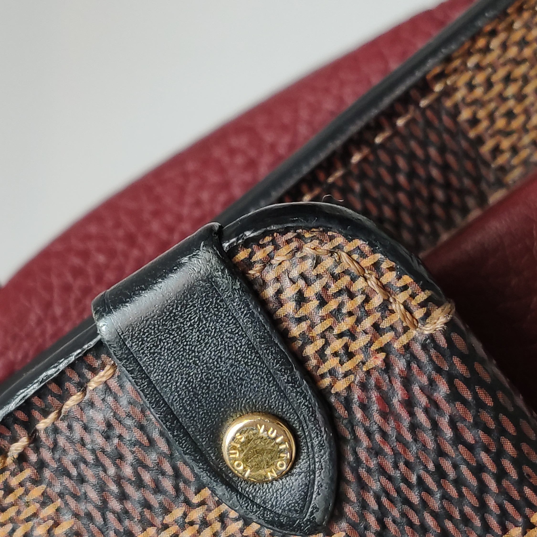 Louis Vuitton(LV) Vavin Chain Wallet NM Damier with Leather — photo 13 of 14