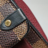Louis Vuitton(LV) Vavin Chain Wallet NM Damier with Leather — thumbnail 13