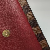 Louis Vuitton(LV) Vavin Chain Wallet NM Damier with Leather — thumbnail 14