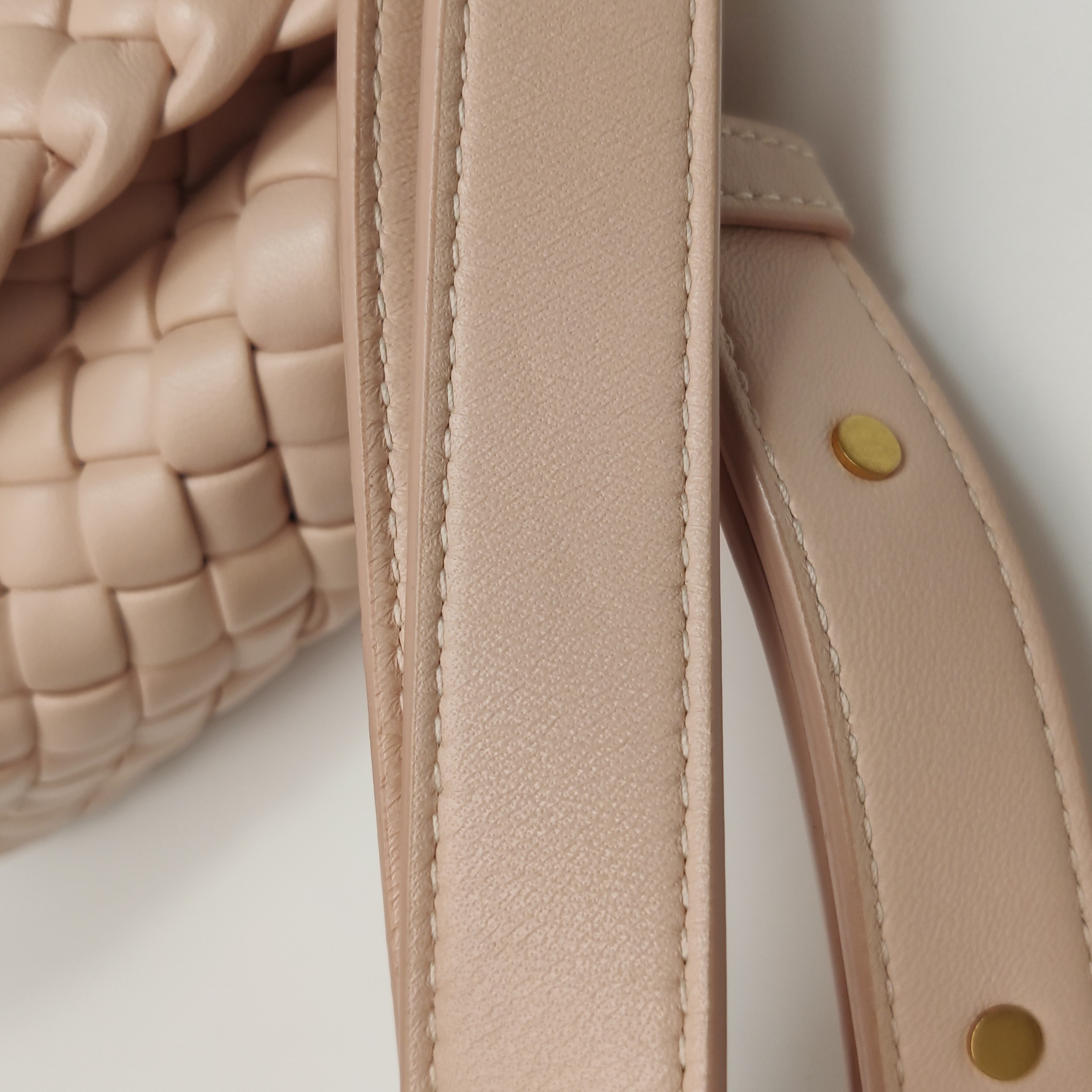 Bottega Veneta Cobble Flap Shoulder Bag Padded Intrecciato Leather Mini — photo 19 of 21