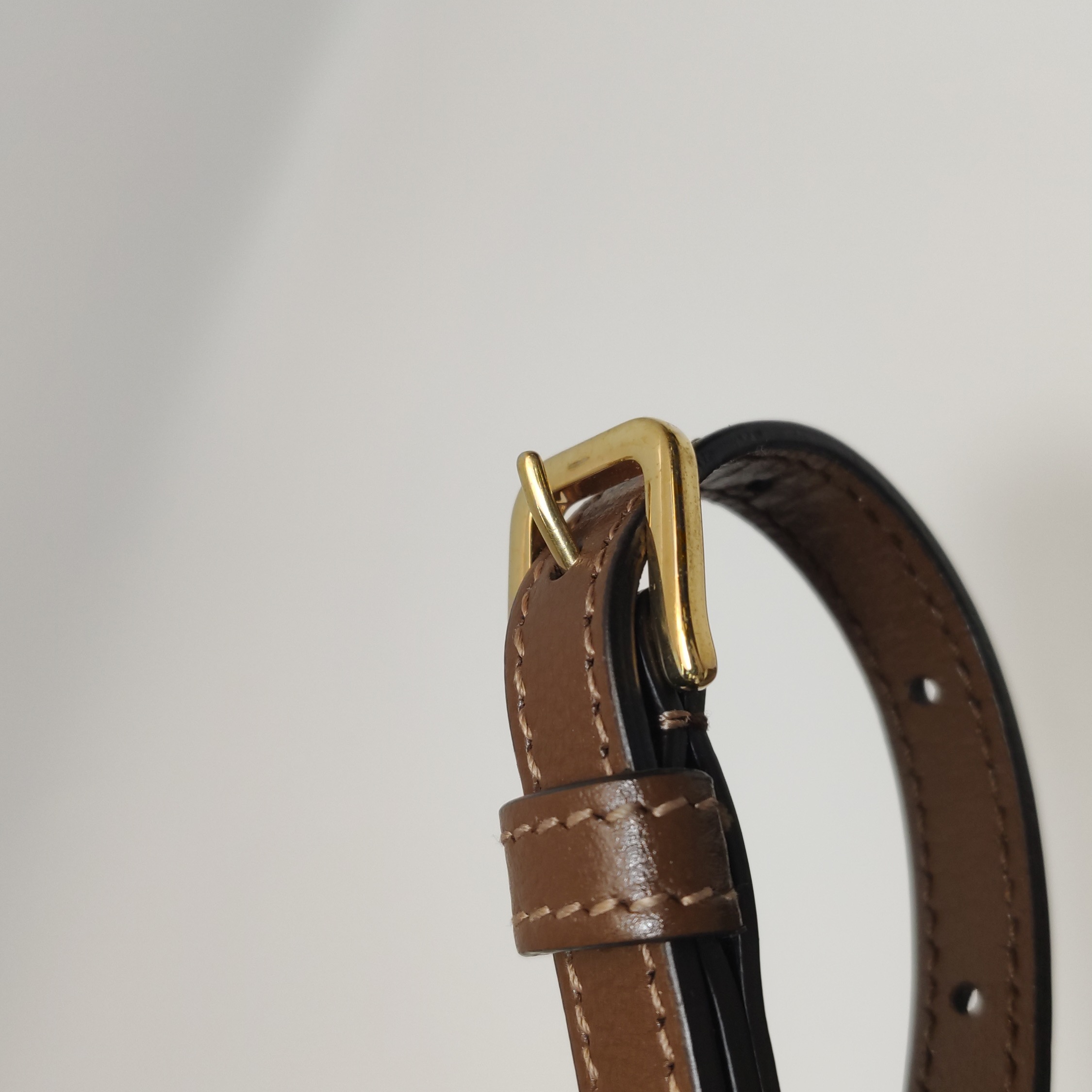 Gucci Horsebit 1955 Flap Crossbody Bag GG Coated Canvas Mini — photo 9 of 19