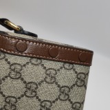 Gucci Horsebit 1955 Flap Crossbody Bag GG Coated Canvas Mini — thumbnail 19