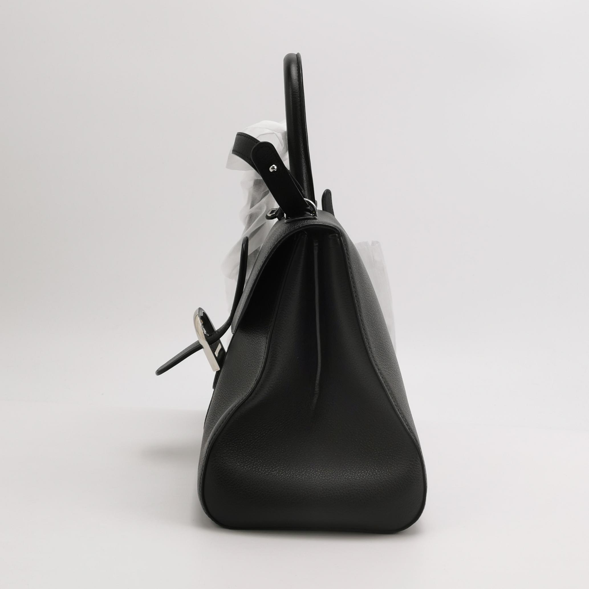 Delvaux Brillant Top Handle Bag Leather MM — photo 3 of 19