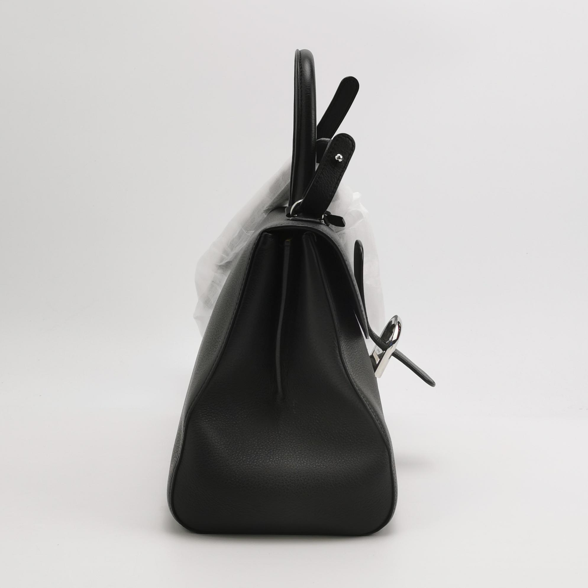 Delvaux Brillant Top Handle Bag Leather MM — photo 4 of 19