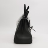 Delvaux Brillant Top Handle Bag Leather MM — thumbnail 4