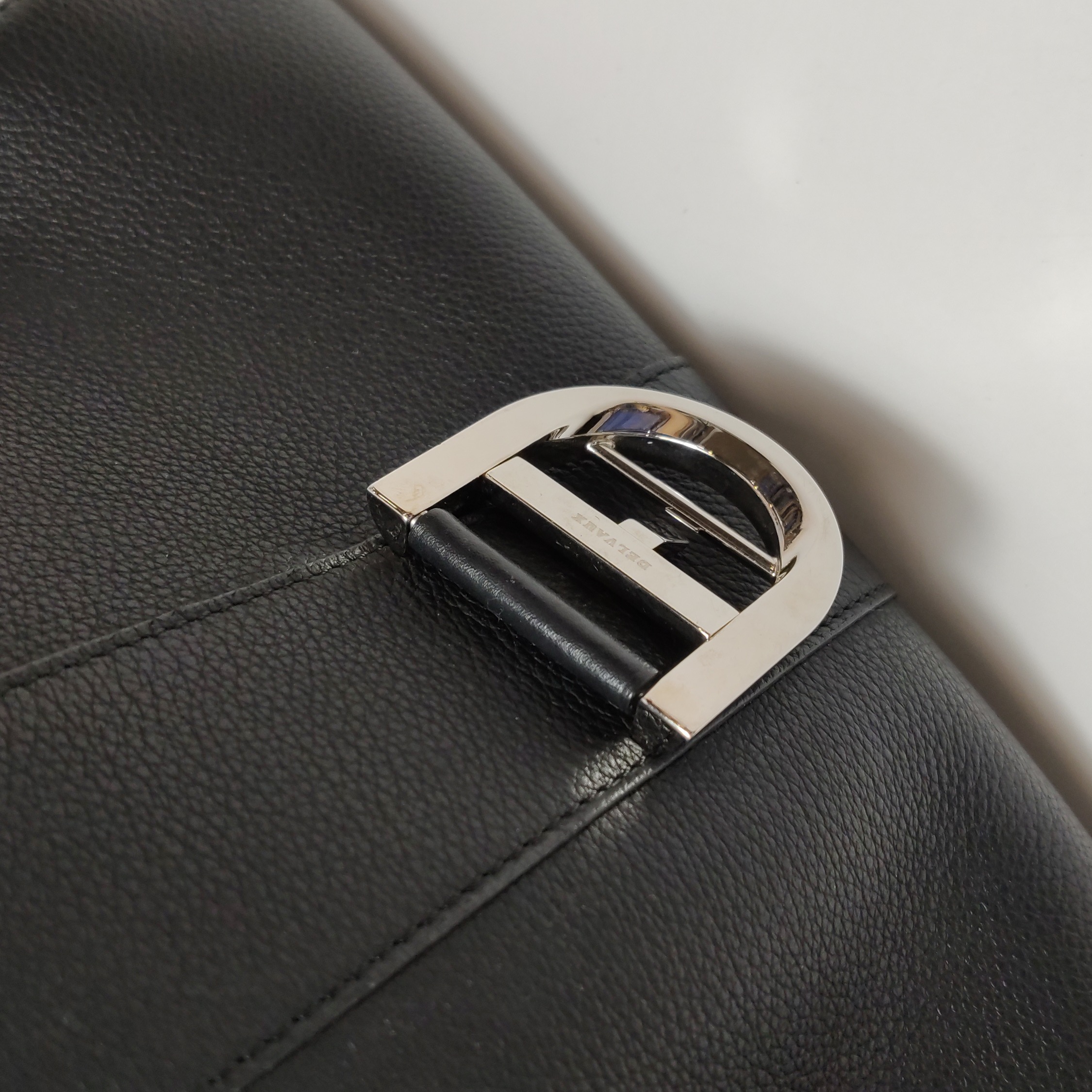 Delvaux Brillant Top Handle Bag Leather MM — photo 10 of 19