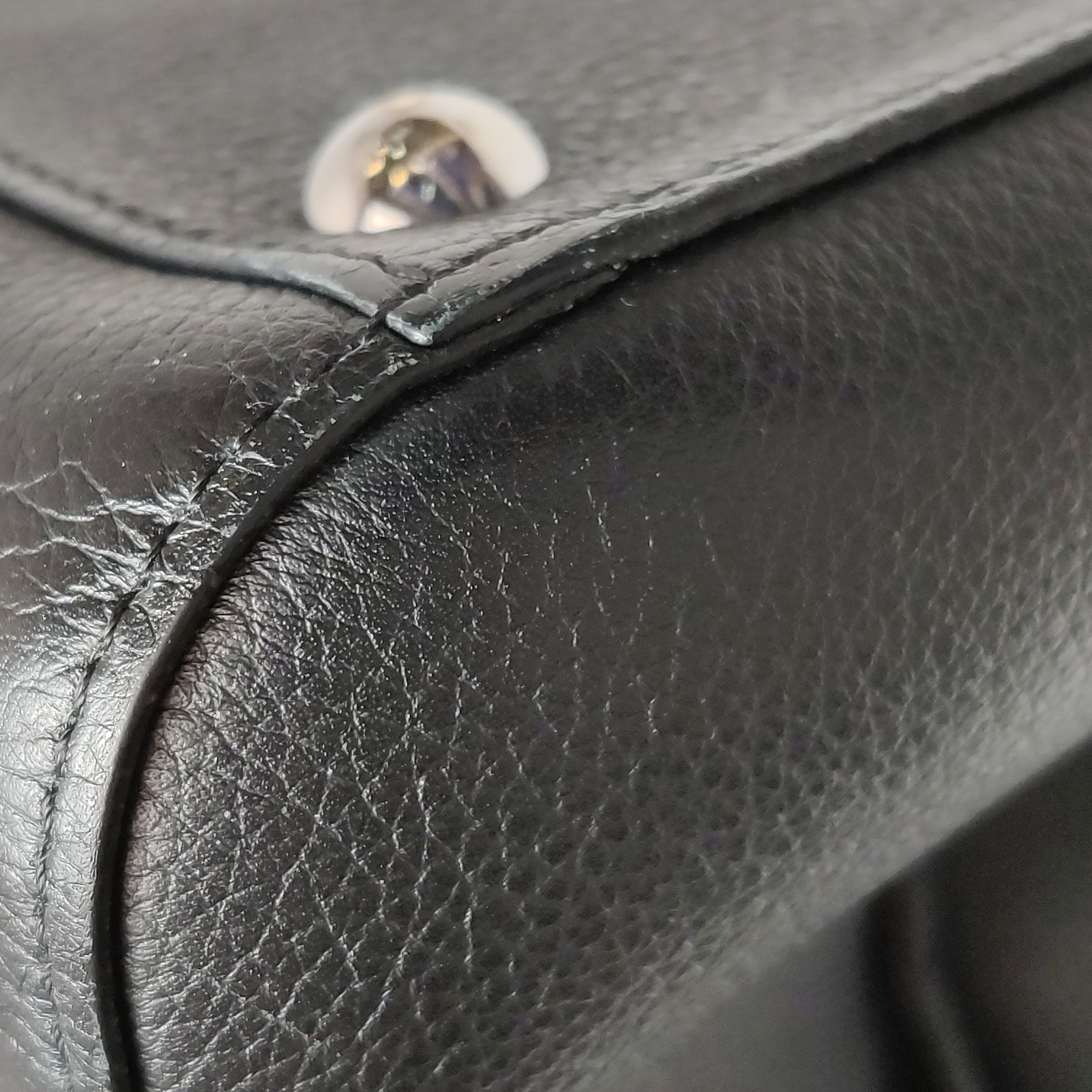 Delvaux Brillant Top Handle Bag Leather MM — photo 17 of 19
