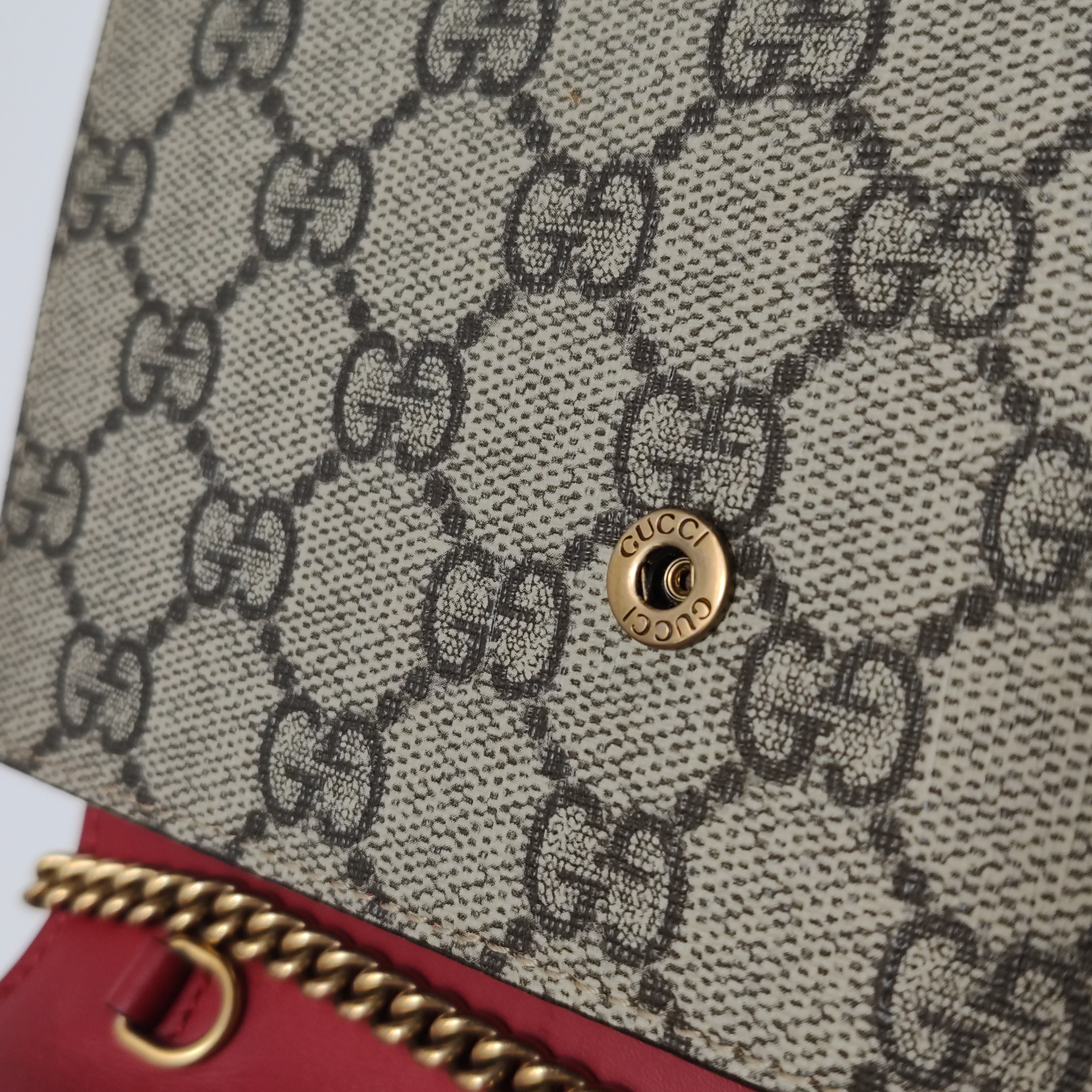 Gucci Dionysus Chain Wallet GG Coated Canvas — photo 7 of 16