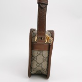 Gucci Interlocking G Patch Camera Bag GG Coated Canvas Mini — thumbnail 3