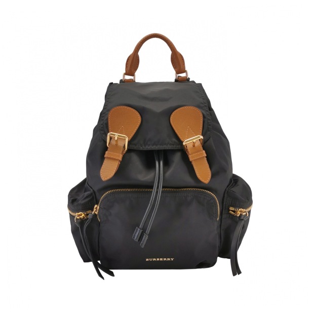 Burberry Rucksack Backpack Nylon with Leather Medium — pre-owned, Vierlot