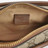 Gucci Interlocking G Patch Camera Bag GG Coated Canvas Mini — thumbnail 8