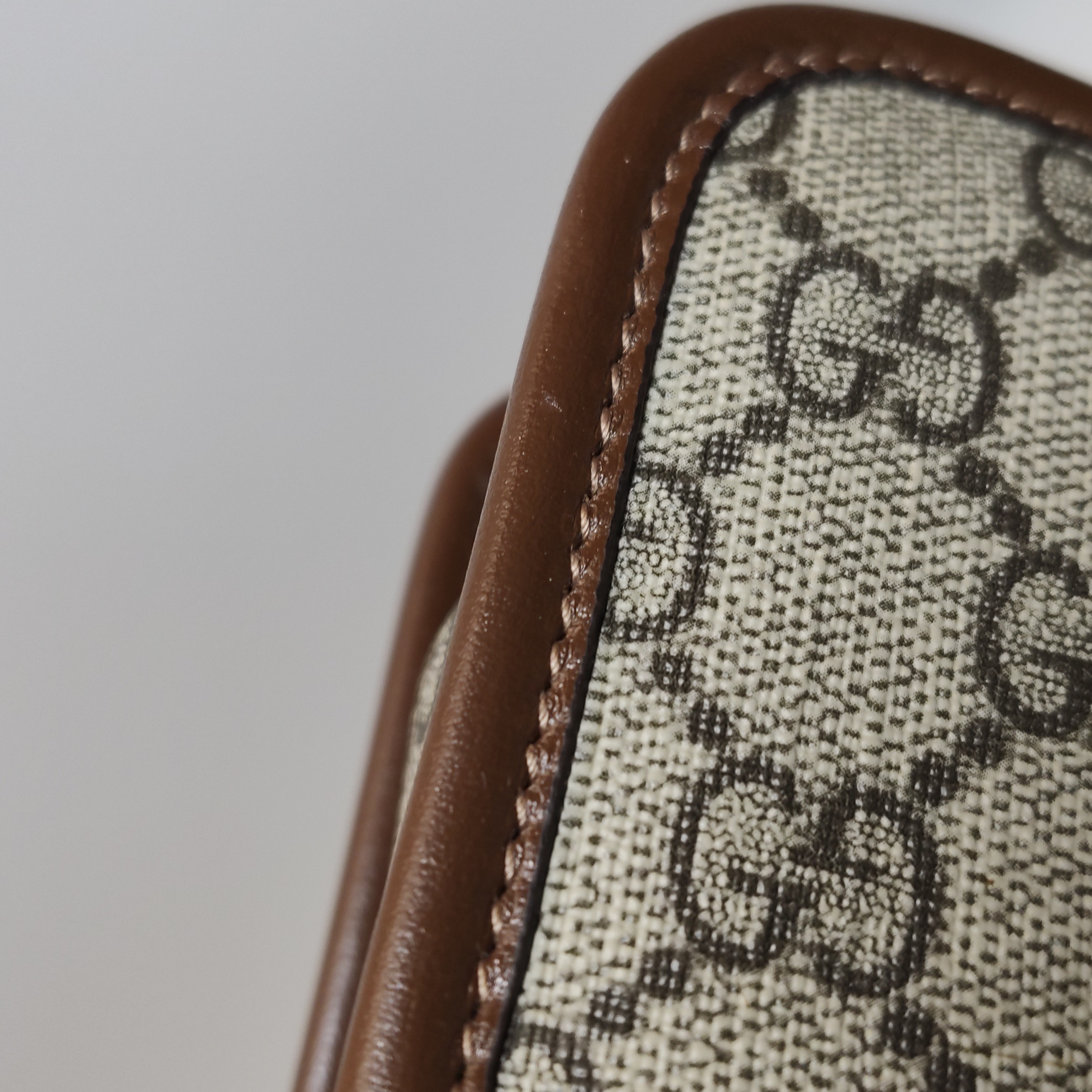 Gucci Interlocking G Patch Camera Bag GG Coated Canvas Mini — photo 12 of 18