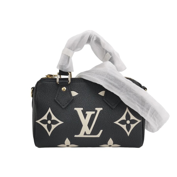 Louis Vuitton(Lv) Speedy Bandouliere NM Bag Bicolor Monogram Empreinte Giant Nano — pre-owned, Vierlot