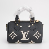 Louis Vuitton(Lv) Speedy Bandouliere NM Bag Bicolor Monogram Empreinte Giant Nano — thumbnail 5