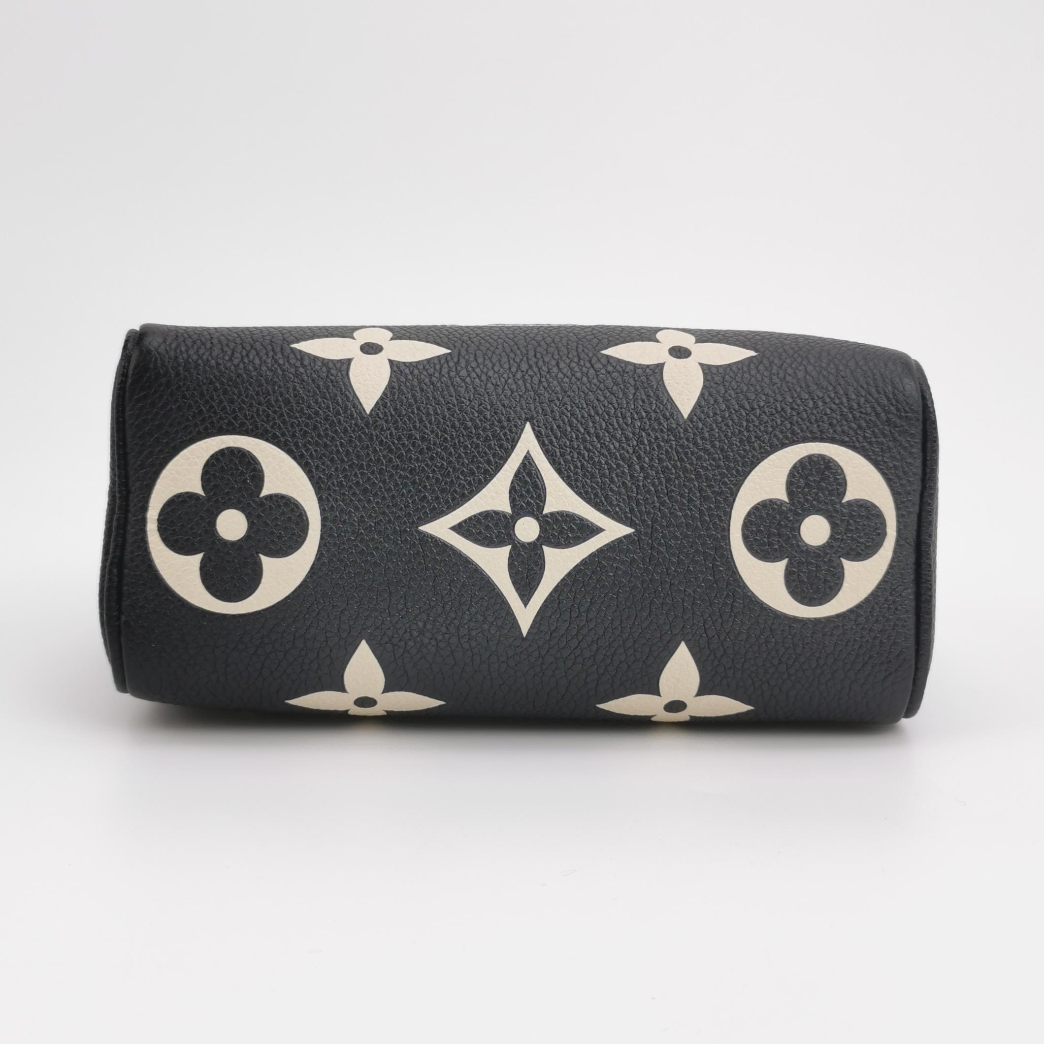 Louis Vuitton(Lv) Speedy Bandouliere NM Bag Bicolor Monogram Empreinte Giant Nano — photo 6 of 14