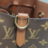 Louis Vuitton(LV) NeoNoe Handbag Monogram Canvas with Leather MM — thumbnail 12