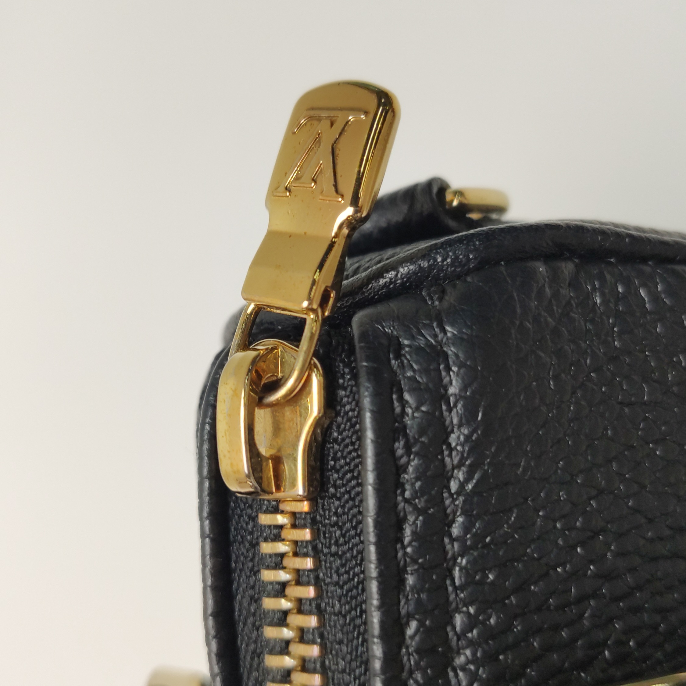 Louis Vuitton(Lv) Speedy Bandouliere NM Bag Bicolor Monogram Empreinte Giant Nano — photo 12 of 14