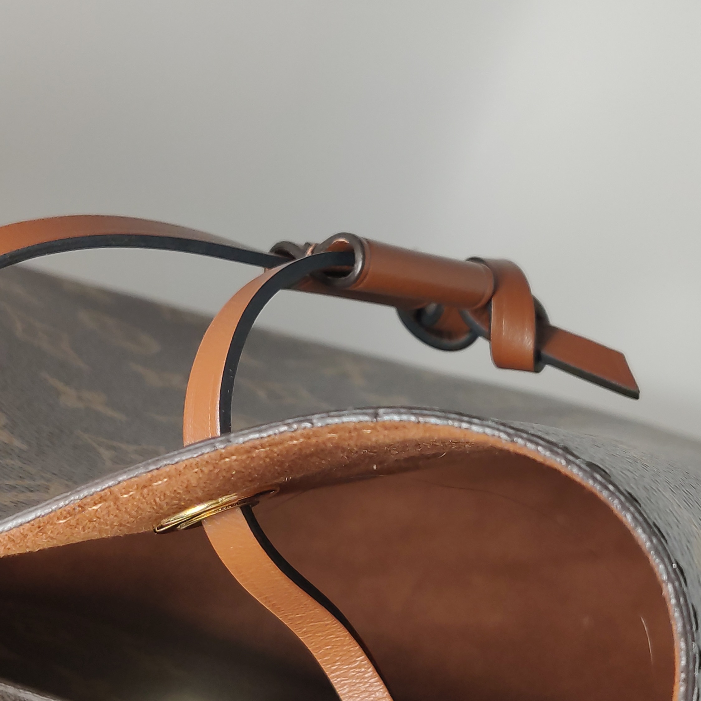 Louis Vuitton(LV) NeoNoe Handbag Monogram Canvas with Leather MM — photo 10 of 18