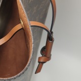 Louis Vuitton(LV) NeoNoe Handbag Monogram Canvas with Leather MM — thumbnail 10