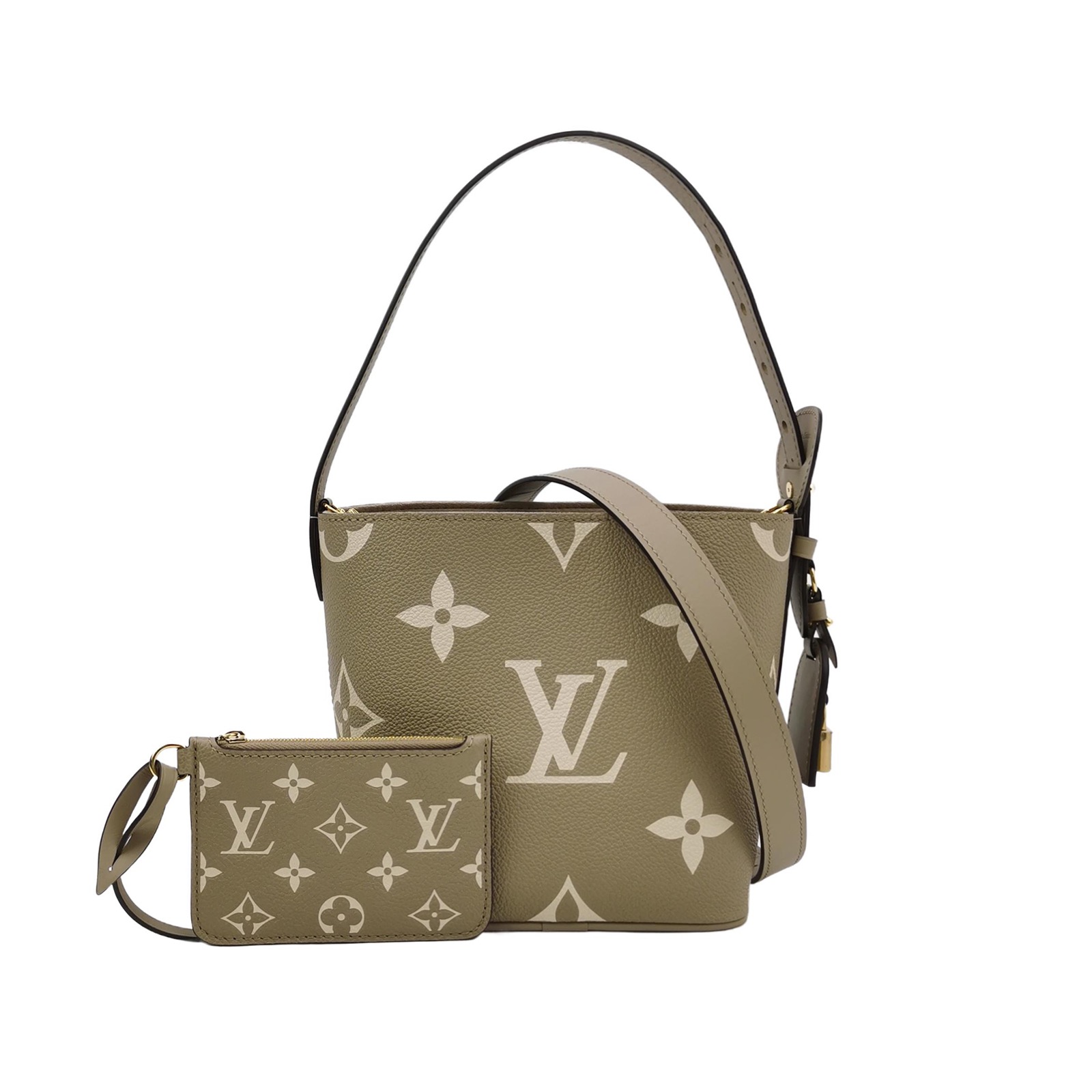 Louis Vuitton(Lv) All In BB Monogram Calfskin Gray — photo 1 of 16