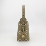Louis Vuitton(Lv) All In BB Monogram Calfskin Gray — thumbnail 3