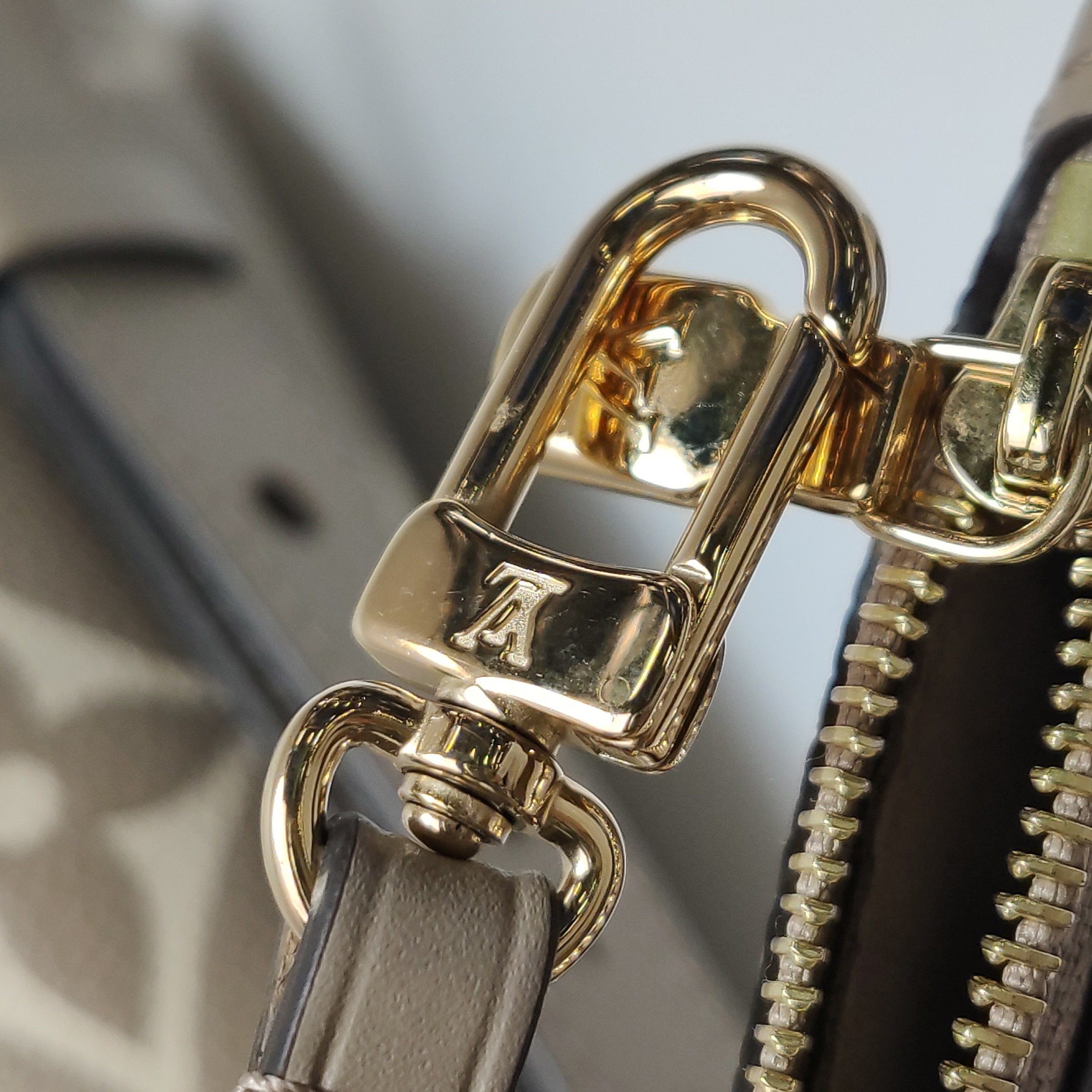 Louis Vuitton(Lv) All In BB Monogram Calfskin Gray — photo 12 of 16